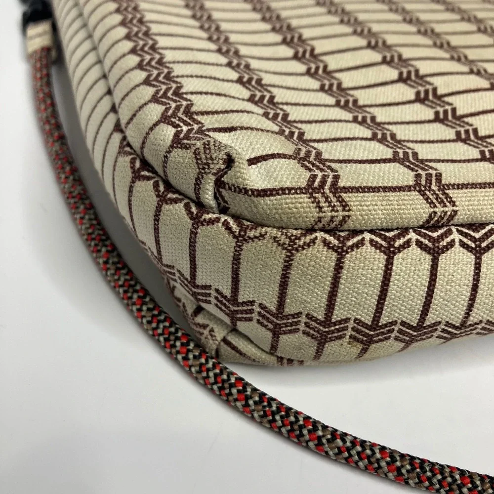 Kavu tablet rope bag tan‎ black gender neutral boho unique